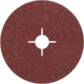 Wolfcraft Schuurschijf fiber 125mm K60 per 5 stuks