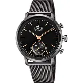 Lotus Herenhorloge 18806/1 Zwart
