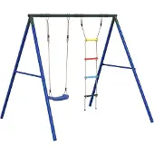 vidaXL Schommelset met schommel en ladder