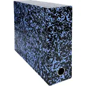 Exacompta 5x ANNONAY Transportdoos Rug 90mm - Blauw - 89722E