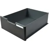 Exacompta MODULODOC lade groot EcoBlack, front zwart met etikethouder, geschikt voor Modulodoc, 25 jaar garantie