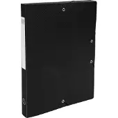 Exacompta Archiefdoos 59681E Zwart Polypropyleen 25 x 33 cm 8 Stuks