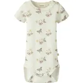 Lil´ Atelier Rompertje/body bruin / lila / wolwit