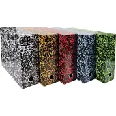 Exacompta 5x ANNONAY Transportdoos Rug 90mm - Geassorteerd - 89720E