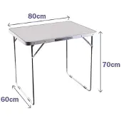Marbueno Summer 10029b 80x60x70 Cm Opklapbare Tafel