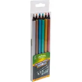 Cricco Jumbo Metallic Kleurpotloden - 6 Stuks