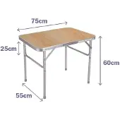 Marbueno Summer 10013m 75x55x25 Cm Opklapbare Tafel