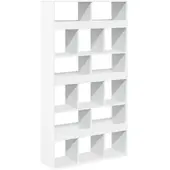 vidaXL Kamerscherm 100x33x187,5 cm bewerkt hout wit
