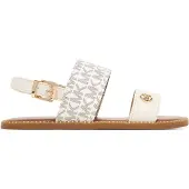 Michael Kors Sandalen 'JAGGER MAXSON II' beige / donkerbruin