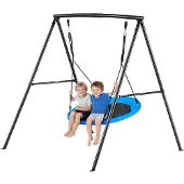 Vevor tuinschommel met A-vormig metalen frame