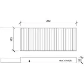 Diederichs DCI0225S Interieurfilter
