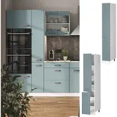 Vicco R-Line Apotheekkast – 30 cm Blauw-grijs