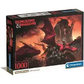 Clementoni Dungeons & Dragons - Red Dragon Puzzel (1000 stukjes)