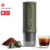OutIn Nano Portable Electric Espresso Machine - Forest Green