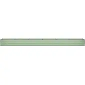 vidaXL Plantenbak Groen 600 x 80 x 45 cm Staal