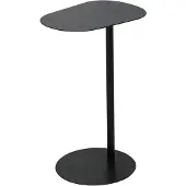 Home & Styling Bijzettafel organisch zwart 35x53cm zwart Metaal Tafel