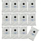 Plus.Parts Ecovacs Deebot X2 Stofzakken (12 Stuks, alternatief voor DDB030025)