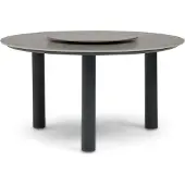 Coco Trino dining tuintafel 140 cm met lazy susan