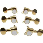 Fazley 10544 3x3 stemmechanieken voor gitaar gold
