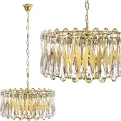 Toolight App1718-Cp Hanglamp - Gouden - 50X50X60Cm