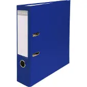 Exacompta 20x Ordner met hefboom in PP /karton - rug van 80mm - A4 - Blauw - 918407B