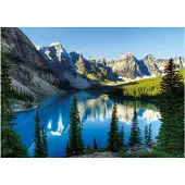 Educa Puzzel: Een meer in Alberta, 500 stukjes, blauw. Eén maat
