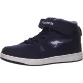 Kangaroos K-CP Kalley II EV hoge unisex kindersneaker warme voering blauw