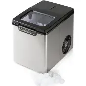 Primo Pr403ib Ijsblokjesmachine - Rvs/zwart