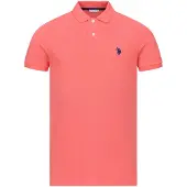 U.S. POLO ASSN. Shirt indigo / rosa