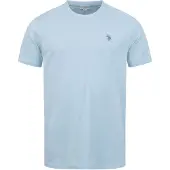 U.s. polo assn. Shirt lichtblauw