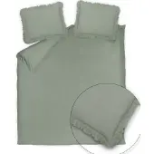 Vandyck Dekbedovertrek Cotton Dream Sea Green Katoen-240 x 200 / 220 cm | Lits-Jumeaux