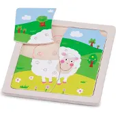 New Classic Toys - Vormenpuzzel