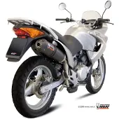 MIVV Oval Honda Xl 125 Varadero 2007-11 H.044.l3c Gehomologeerde Slip On Uitlaatdemper