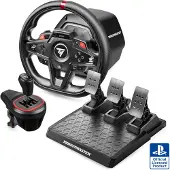 Thrustmaster Pack Volant gaming T248R pour PS4 PS5 et PC + Levier de vitesse TH8S + Pédalier 3 pédales T3PM