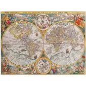 Ravensburger puzzel Wereldkaart 1594 - Legpuzzel - 1500 stukjes