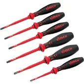 Cimco Schroevendraaiers, 1000 V Elektrische schroevendraaierset SLIM 3 (Pin-torx)