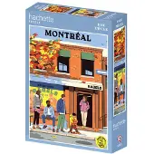 Hachette puzzel Montréal 1000 stukjes legpuzzel voor volwassenen.