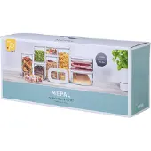 Mepal Modula starterset bewaardozen - 9-delig - Voorraaddoos - Wit