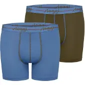 Sloggi Boxershorts blauw / groen