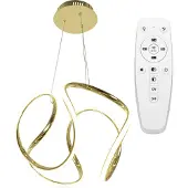Toolight App386-Cp Hanglamp Goud 33,5X44,5X90Cm
