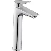 Duravit Wastafelkraan no.1 1-gats wastafelkraan eengreeps large size zonder waste voorsprong 12.9 cm chroom