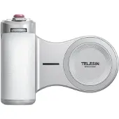 Telesin Master Grip Creator Flash Set Voor iPhone - Wit