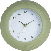 Karlsson wandklok tender rib tea green- Ø25cm