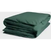 Yumeko Dekbedovertrek Percal Katoen 140x200 Groen - Eco, Bio & Fairtrade
