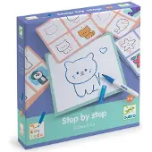 Djeco Spel Eduludo Stap voor Stap Tekenen Babies & Co,