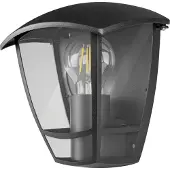 MasterLed Platte buitenlamp Niko zwart