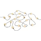 Loom Design Lichtketting , Miss Garland, Wit, Terras, Kunststof, Modern