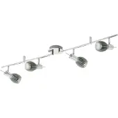 Eglo Opbouwspot Spico 4-lichts chroom
