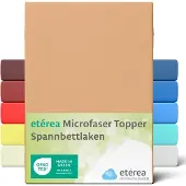 Eterea Cosmesi Naturale etérea Microvezel Topper Hoeslaken – Zand – 140x200 / 160x200 cm