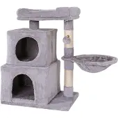 Lionto dibea klimboom, kattenkrabboom, hoogte 70 cm, lichtgrijs